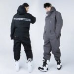 Men Women One-piece Ski Suits Thick Sports Clothing - Image 7