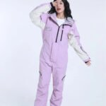 Women One Pieces Ski Suits Waterproof Ski Jumpsuit - Image 2