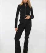 Women's Sexy One Piece Ski Suits Sli Fit Snow Jumpsuits - Image 6