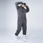 Men Women One-piece Ski Suits Thick Sports Clothing - Image 4