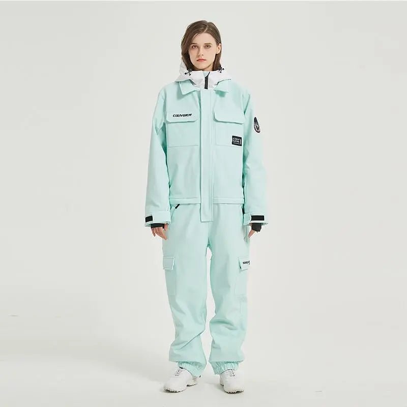 Female-Cargo-Snowsuit-Overalls-One-Piece-Snow-Jumpsuit-HOTIANSNOW-51449883.jpg Female Cargo Snowsuit Overalls One Piece Snow Jumpsuit - Image 1
