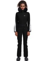 Fur Collar One-piece Ski Snow Jumpsuit Hooded Ski Outwear - Image 8