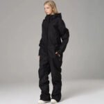One Piece Couple Snowsuits Onesie Ski Jumpsuits - Image 3