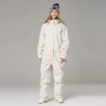 One Piece Couple Snowsuits Onesie Ski Jumpsuits - Image 4