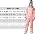 One Piece Couple Snowsuits Onesie Ski Jumpsuits - Image 6