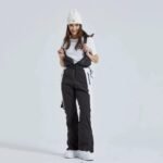 Hotian Women High Neck Hooded One Piece Ski Suits - Image 10