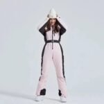 Hotian Women High Neck Hooded One Piece Ski Suits - Image 12