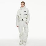 Loose Fit One-piece Snowsuits Adjustable Belt Ski Jumpsuits - Image 7
