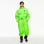 Loose Fit One-piece Snowsuits Adjustable Belt Ski Jumpsuits - Image 8