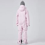 Stand Collar Ski Rompers for Women One-piece Skiwear - Image 4