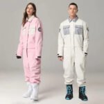Unisex One Piece Winter Outdoor Waterproof Snowsuits - Image 7