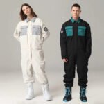 Unisex One Piece Winter Outdoor Waterproof Snowsuits - Image 8