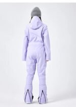 Windproof Chic One-piece Snow Jumpsuits Women Outdoor Skisuits - Image 2