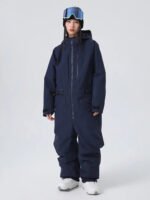 Women Chic One Piece Ski Suits Full Body Snow Jumpsuits - Image 8