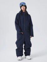 Women Chic One Piece Ski Suits Full Body Snow Jumpsuits - Image 9