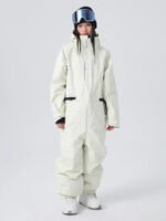Women Chic One Piece Ski Suits Full Body Snow Jumpsuits - Image 11