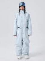 Women Chic One Piece Ski Suits Full Body Snow Jumpsuits - Image 13