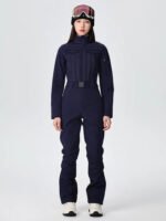 Women's One-piece Slim Ski Suits High elasticity Snow Jumpsuit - Image 5