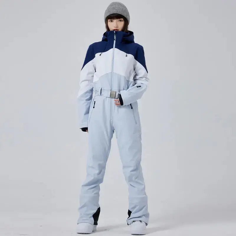 Women_s-Winter-Snow-Jumpsuit-Hooded-Snowwear-HOTIANSNOW-51247924.jpg Women's Winter Snow Jumpsuit Hooded Snowwear - Image 1