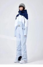 Women's Winter Snow Jumpsuit Hooded Snowwear - Image 3
